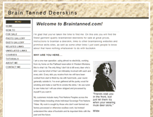 Tablet Screenshot of braintanned.com